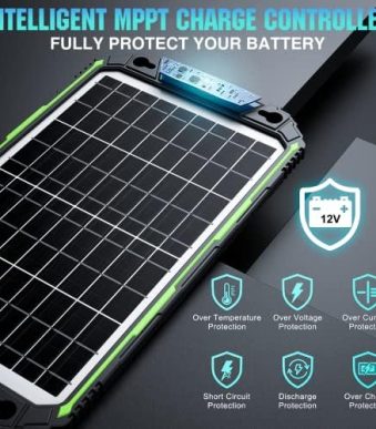 sun energise portable 12v solar battery charger