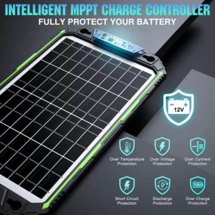 sun energise portable 12v solar battery charger