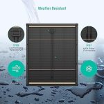 fivstasola 200w bifacial solar panel for off-grid use