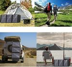 marbero portable 30w solar panel charger for outdoor camping and travel