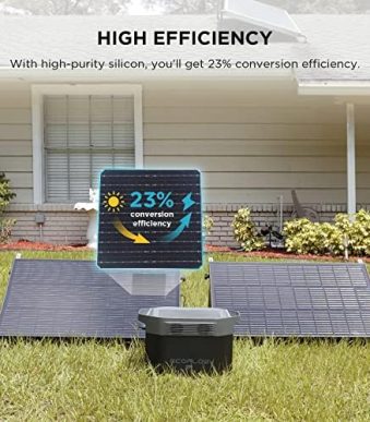 ef ecoflow 100w solar panel