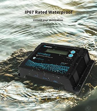 renogy voyager 20a solar charge controller for various batteries