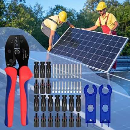 ‎makerfire solar crimper tool kit for installing solar panel cables