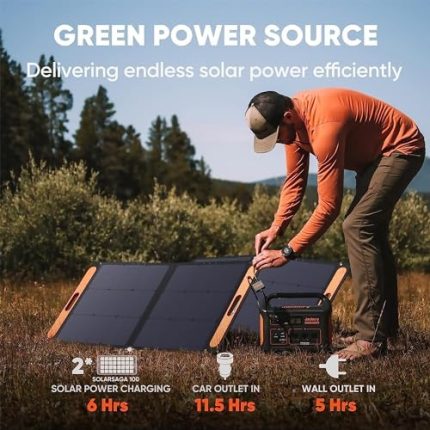 jackery explorer 1000 portable power station with high capacity