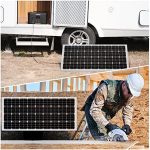 eco-worthy 195w 12v monocrystalline solar panel for off grid power