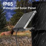powoxi 6v 1.5w waterproof solar panel for deer feeder