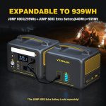 vtoman jump 600x portable power station for rv/van camping & home backup