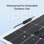 renogy 200w 12v semi-flexible solar panel for off-grid