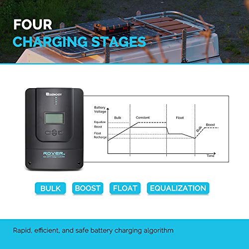 renogy 60a mppt solar charge controller for various battery types