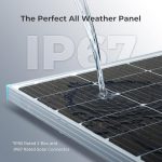 renogy 100w solar panels 2-pack for off-grid applications