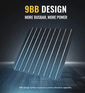 bougerv 9bb 200w solar panel for off-grid rv/home use