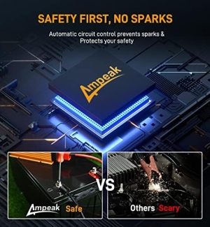 ampeak 1200w power inverter with 17 protections for trucks
