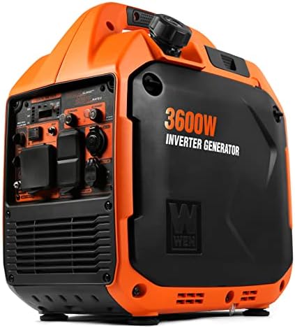 wen rv-ready 3600-watt inverter generator with fuel shut off