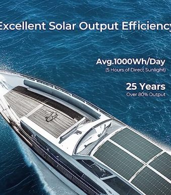 renogy 200w 12v semi-flexible solar panel for off-grid