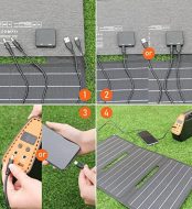 ENOFLO Portable Foldable Solar Panel Charger for Outdoor Camping