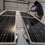 renogy z-bracket solar panel mounting system for various installations