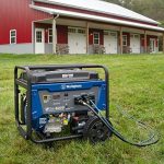 westinghouse 7500 peak watt portable generator for home backup