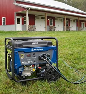 westinghouse 7500 peak watt portable generator for home backup