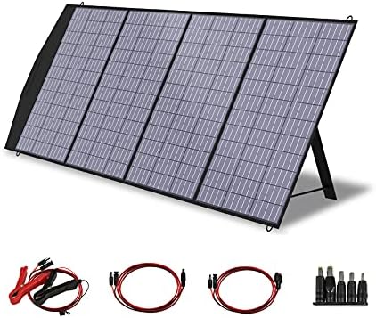 allpowers sp033 200w foldable solar panel kit for off-grid camping
