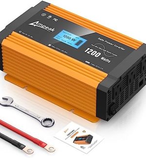 ampeak 1200w power inverter with 17 protections for trucks