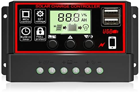[Upgraded] 30A Solar Charge Controller