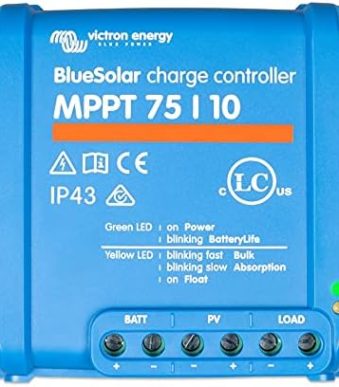 victron energy bluesolar mppt 75v 10a solar charge controller