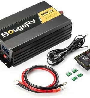 bougerv 1000w pure sine wave inverter for off-grid solar power