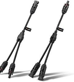 bougerv y branch parallel adapter cable for solar panel