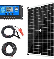 hoysicy complete 20w solar panel kit for rv