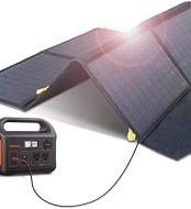flexsolar 60w portable solar charger for small power stations