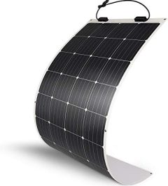 renogy flexible 175w solar panel for off-grid charging on uneven surfaces