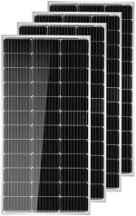 hqst high-efficiency 100w solar panels for rvs and off-grid use