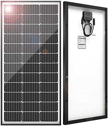 JJN 9BB Solar Panels 12V 100W for Off-Grid Systems