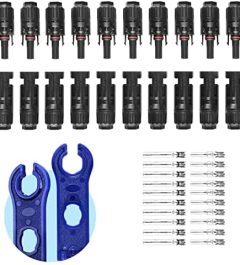 muyi 42pcs solar panel connector set - waterproof