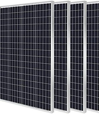new version of hqst 100w 12v monocrystalline solar panel