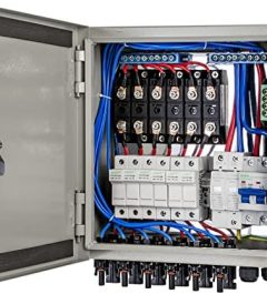 ECO-WORTHY PV Combiner Box with Circuit Breakers for Solar Panels