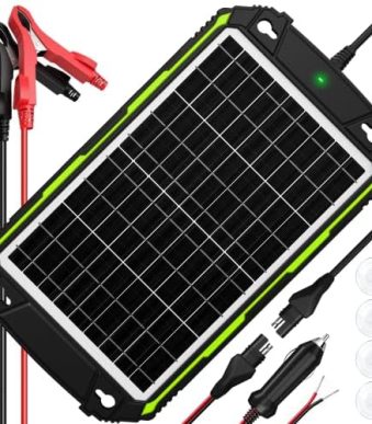 sun energise portable 12v solar battery charger