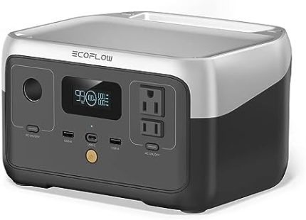 portable ef ecoflow river 2 power station for home/camping/rvs