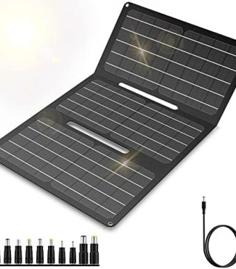 ENOFLO Portable Foldable Solar Panel Charger for Outdoor Camping