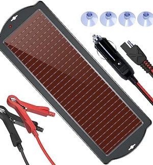 powoxi portable solar charger for various vehicles and outdoor sports