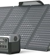 ef ecoflow portable solar generator with lifepo4 battery