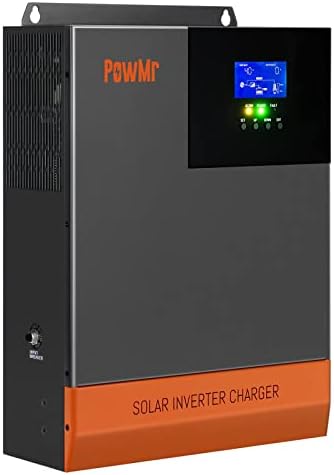 powmr 5600w hybrid inverter with mppt charger & 48v support