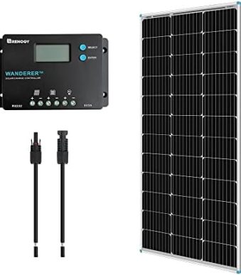Renogy 100W Solar Panel Kit for Off-Grid Systems
