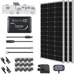 renogy 300w 12v monocrystalline solar rv kit with 30a charge controller