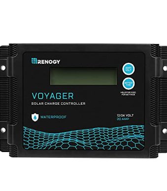 renogy voyager 20a solar charge controller for various batteries