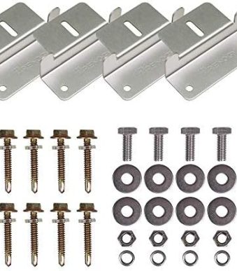 renogy z-bracket solar panel mounting system for various installations