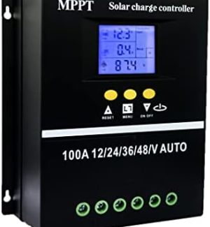 SOGTICPS 100A MPPT Solar Charge Controller for Multiple Voltages