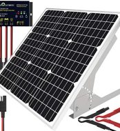 SOLPERK 50W/12V Solar Panel Kit with Mount for Vehicles