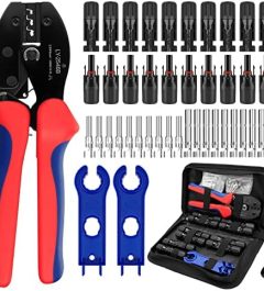 makerfire solar crimper tool kit for installing solar panel cables