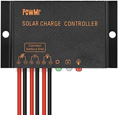 powmr waterproof pwm solar charge controller for caravan and boat